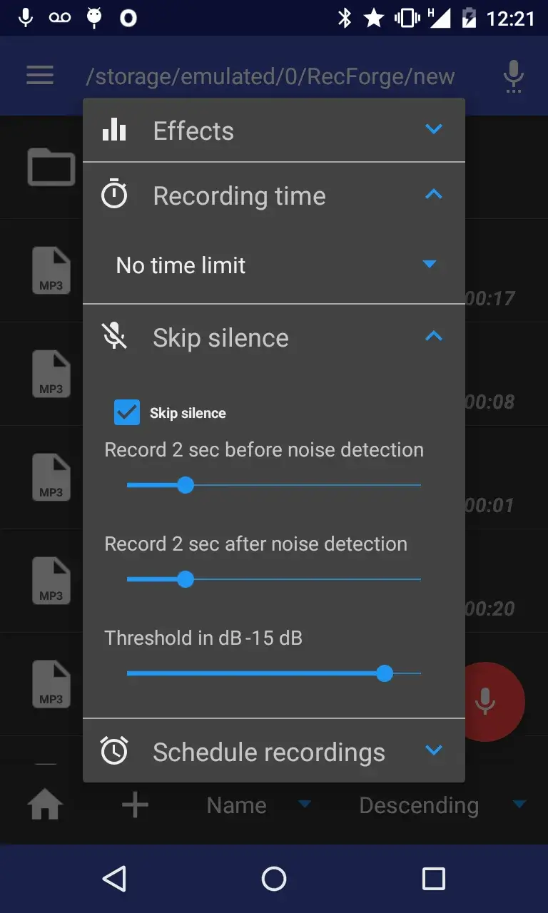 RecForge II Pro - Audio Record 스크린샷 6