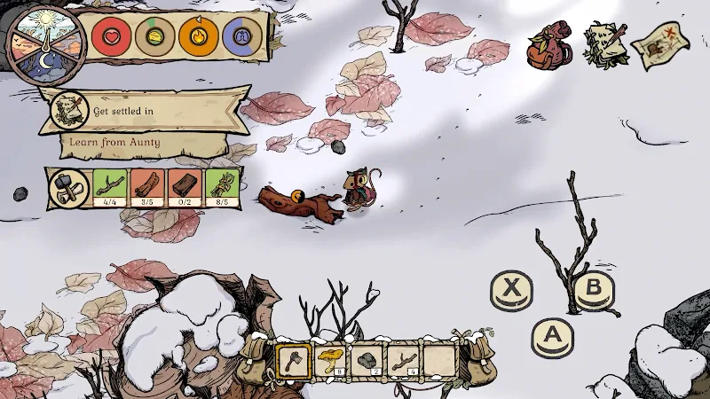 Winter Burrow スクリーンショット 1