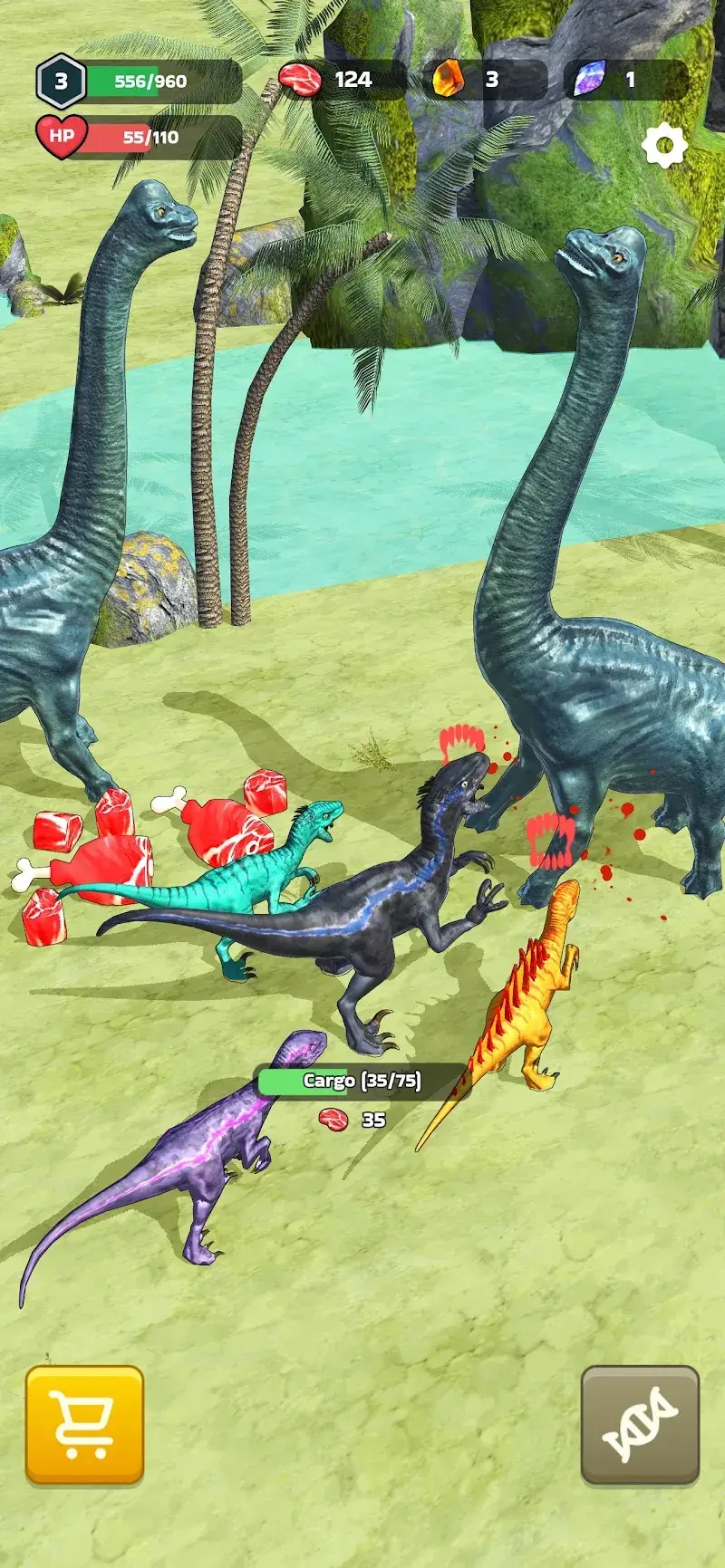 Capture d'écran Dinosaur Universe 6