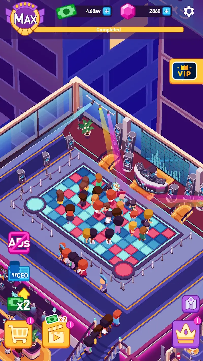 Captura de tela 6 do Nightclub Tycoon