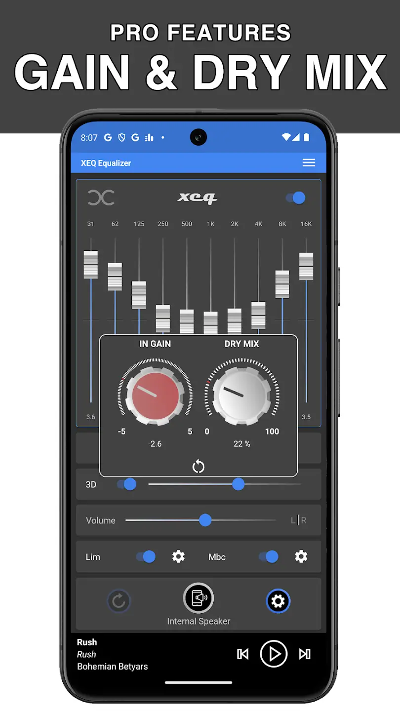 Screenshot Equalizer XEQ 6