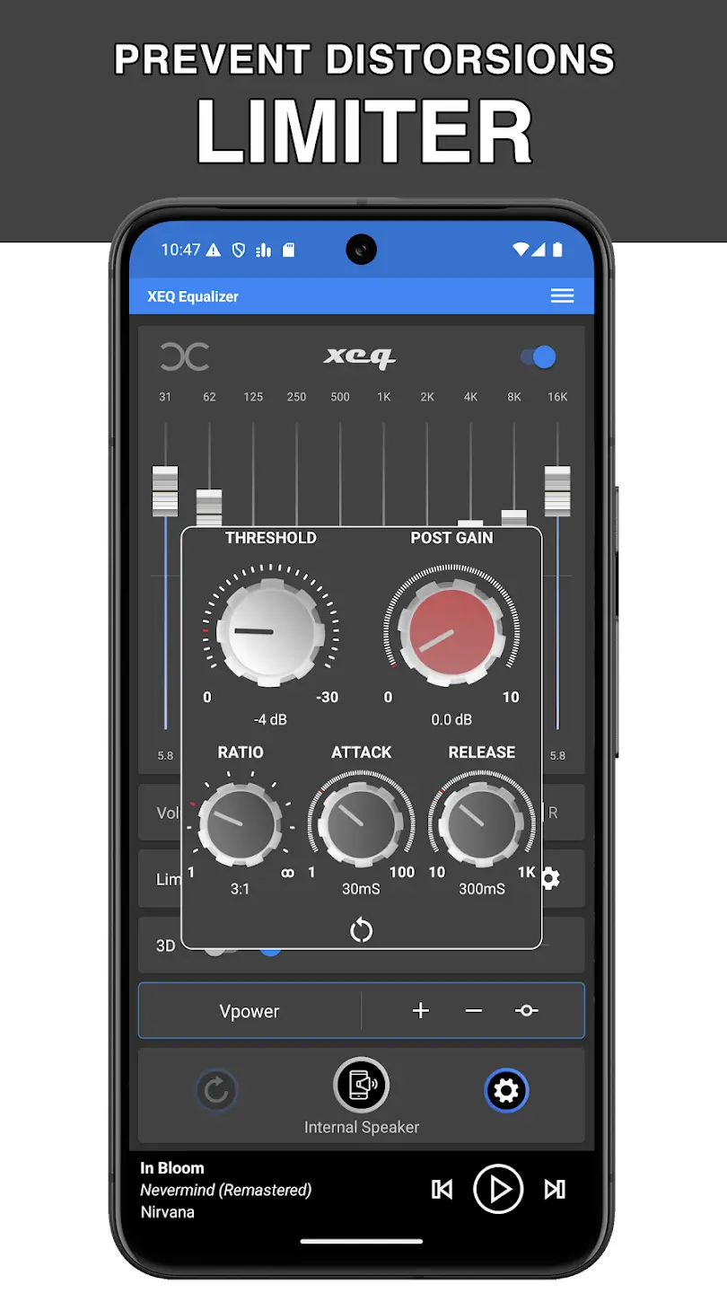 Screenshot Equalizer XEQ 4