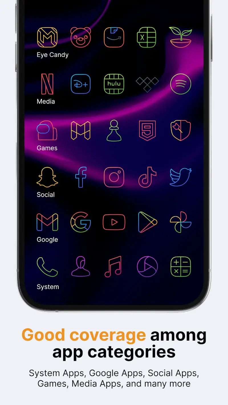 Ảnh chụp màn hình Vera Outline Icon Pack 4