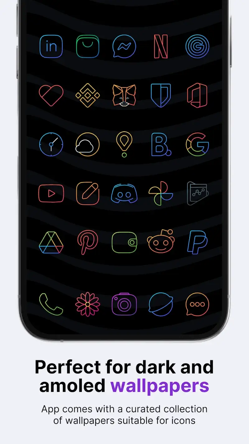 Ảnh chụp màn hình Vera Outline Icon Pack 2