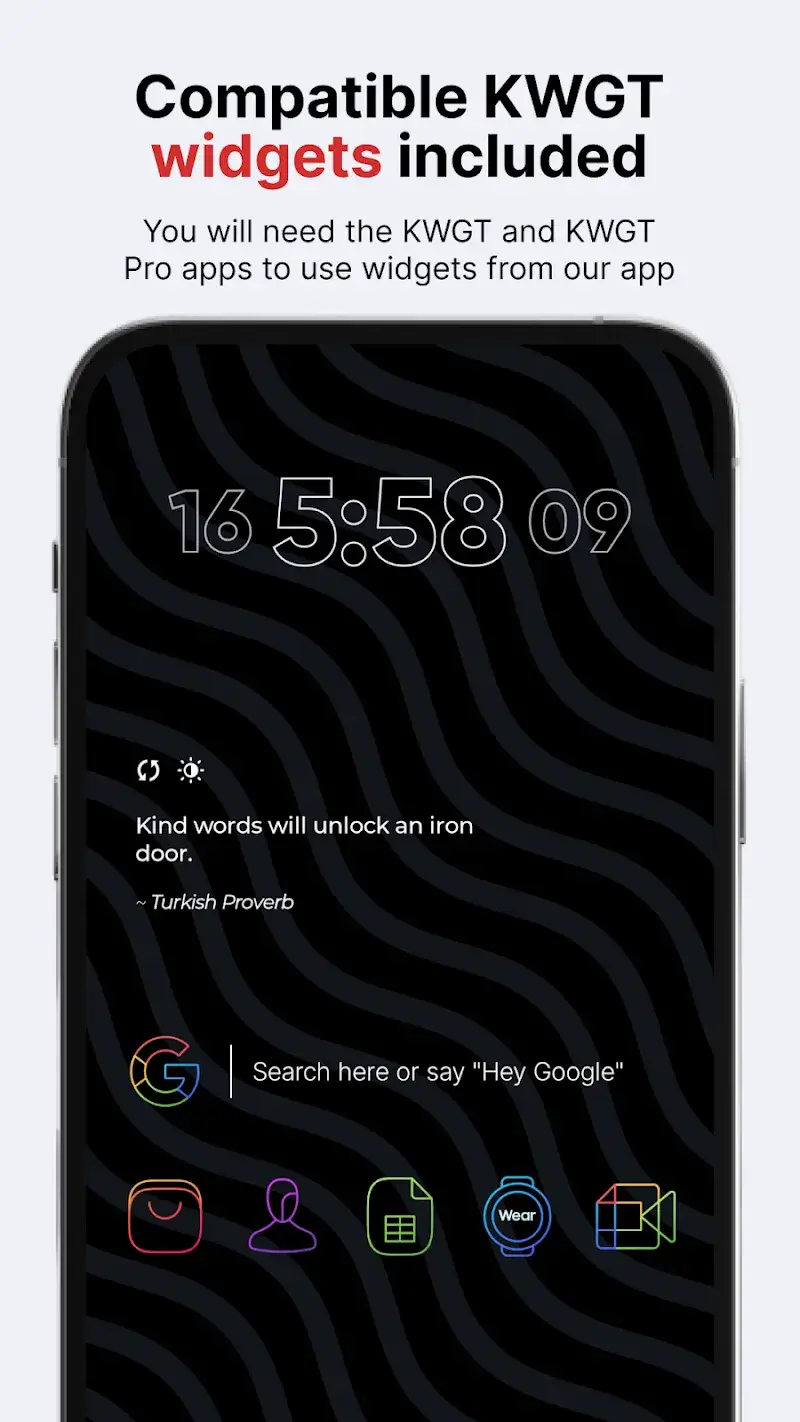 Ảnh chụp màn hình Vera Outline Icon Pack 3