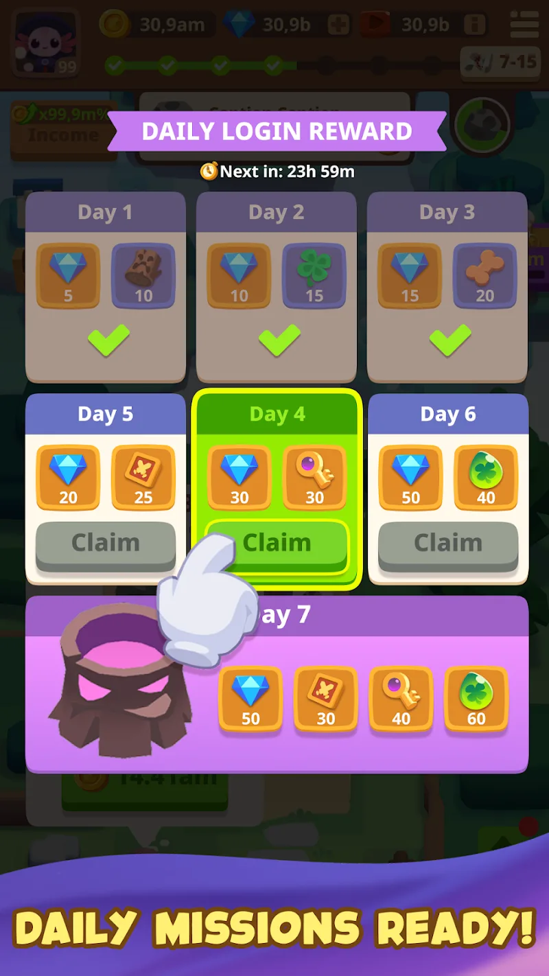 Capture d'écran du gameplay de MagiLotl 5