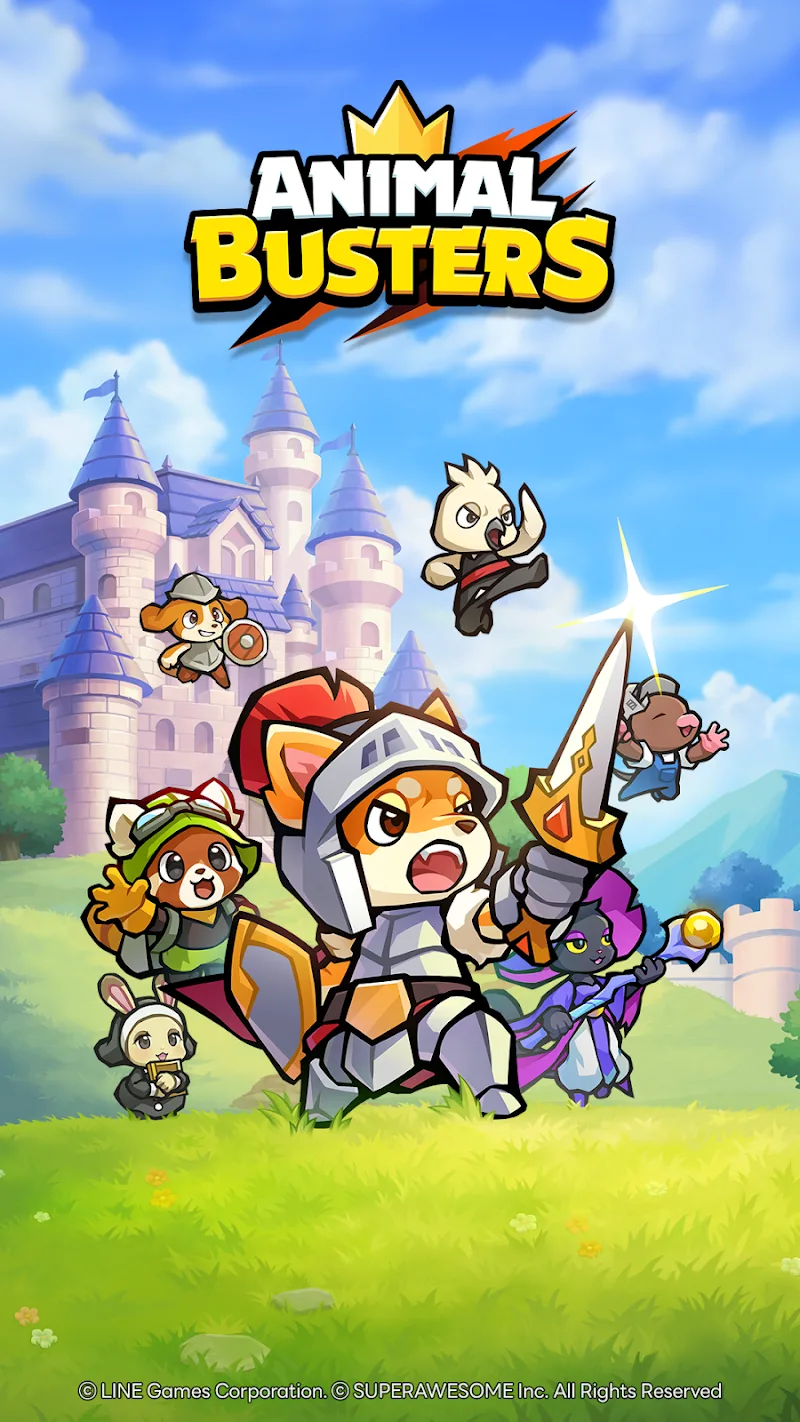 ภาพสกรีนช็อตเกมเพลย์ Animal Busters 1
