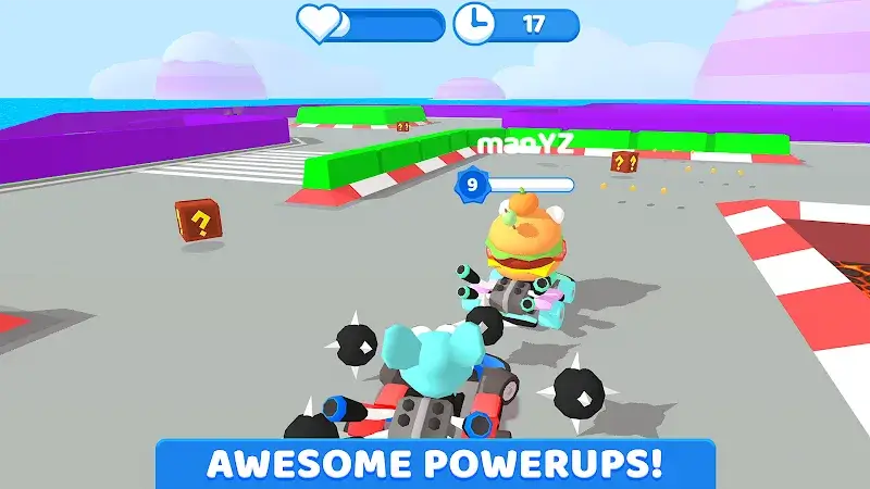 Screenshot do SmashKarts.io 2