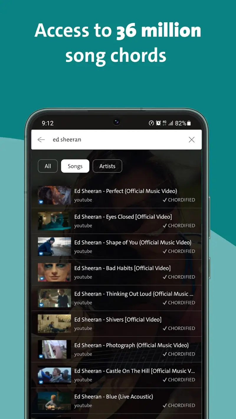 Captura de pantalla 2 de Chordify