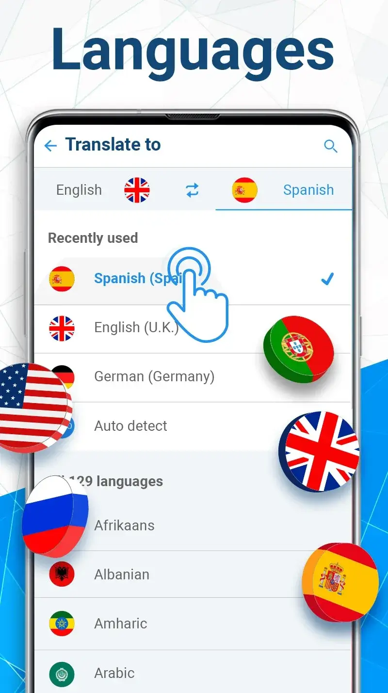 Скриншот AI Voice Translator Translate 4