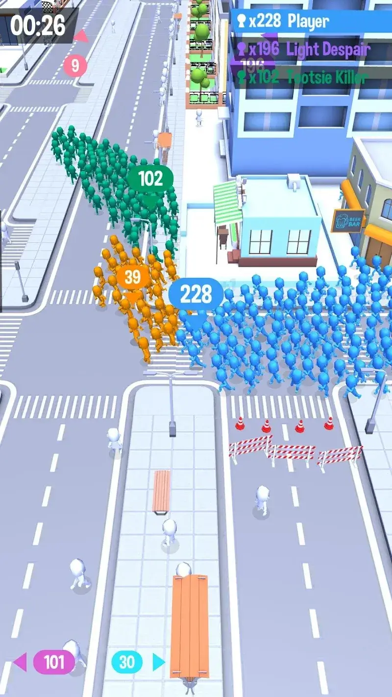 Captura de pantalla de Crowd City 1