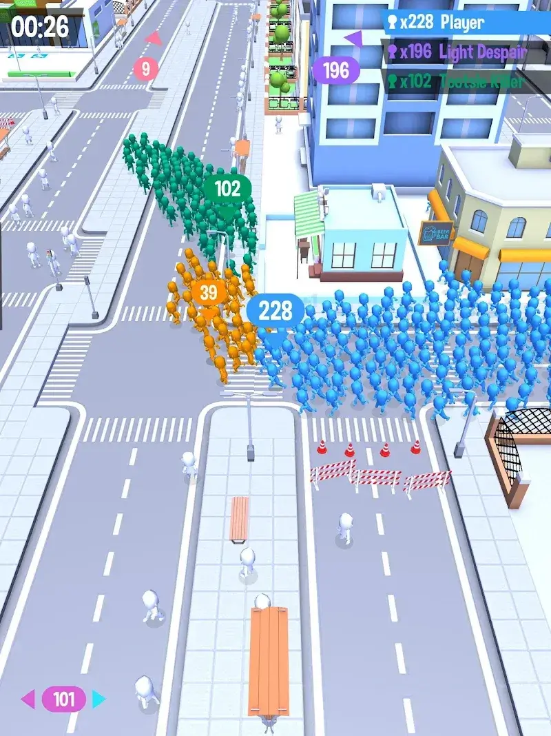 Captura de pantalla de Crowd City 5