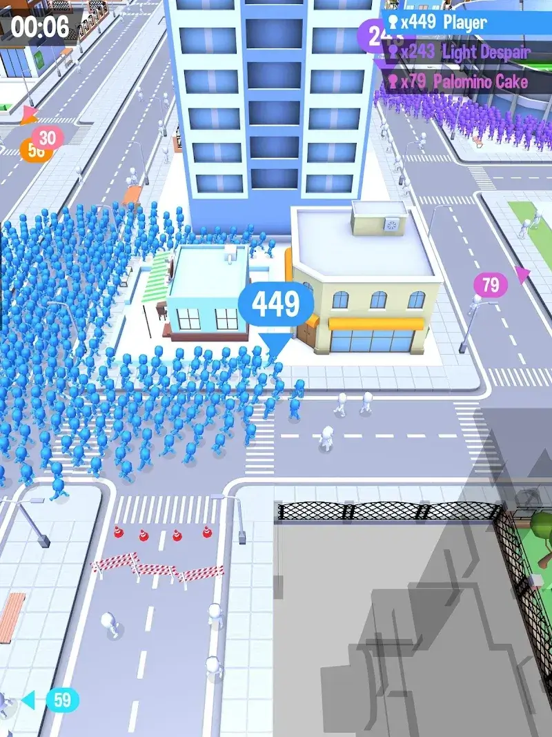 Captura de pantalla de Crowd City 6