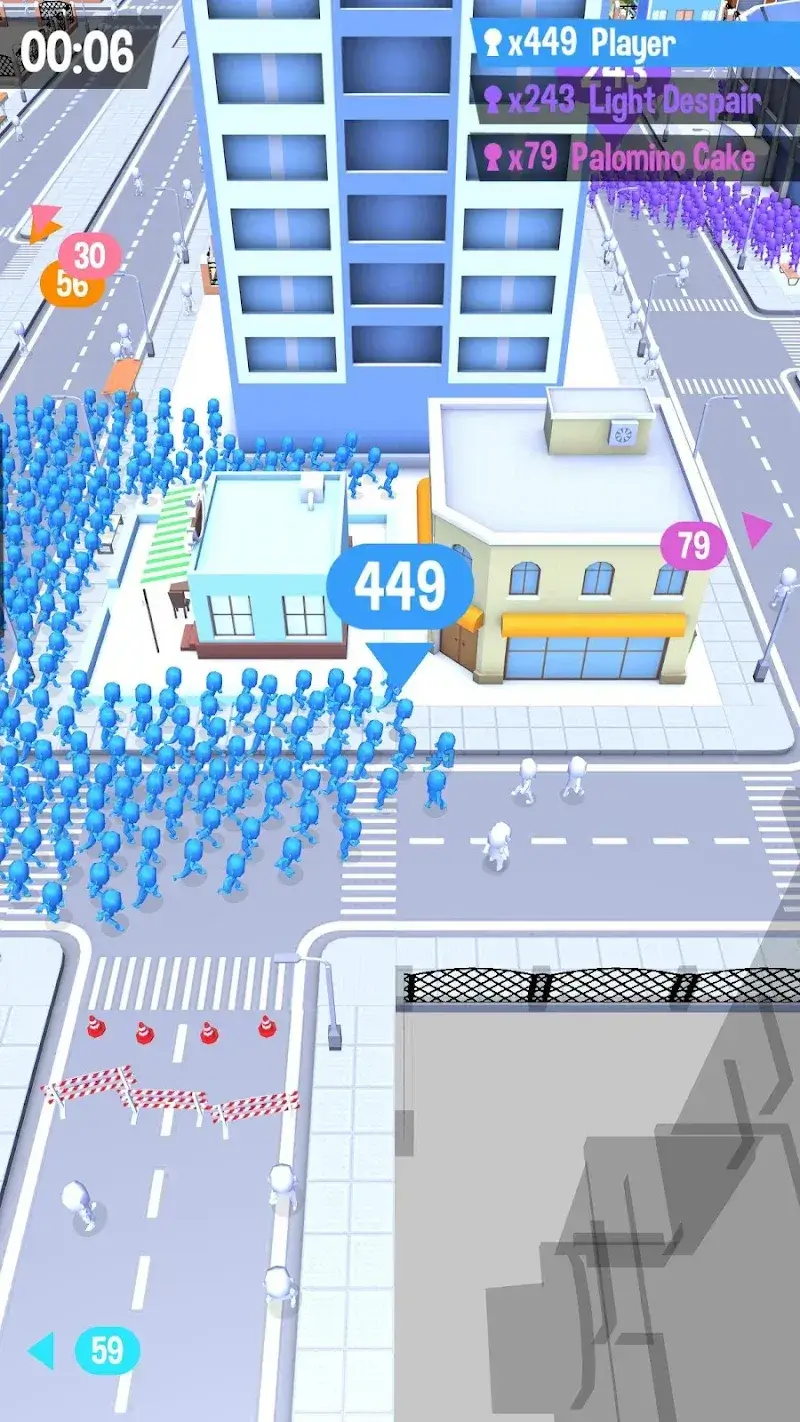 Captura de pantalla de Crowd City 4