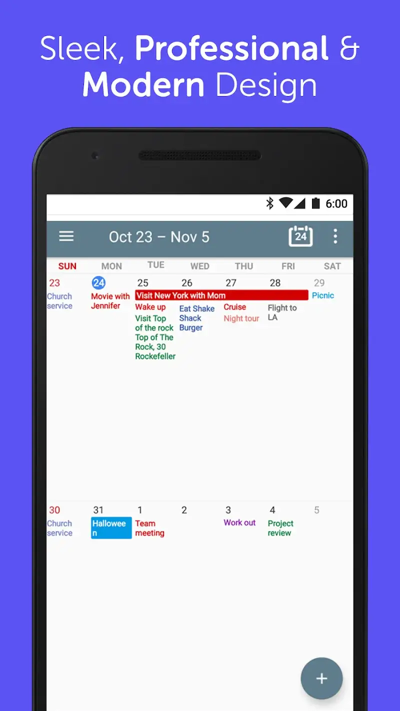 Calendar+ Schedule Planner - Captura de tela 5