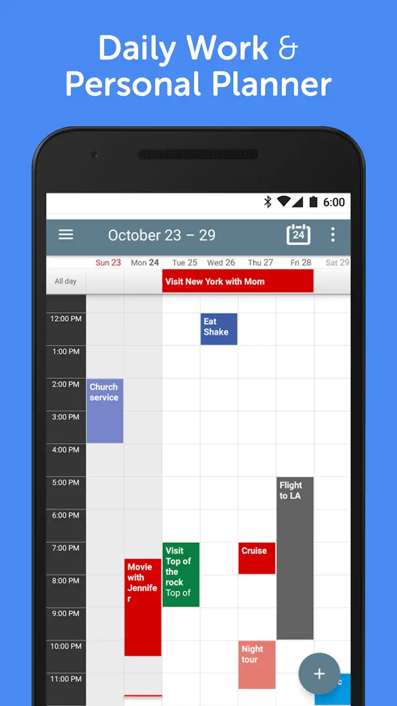Calendar+ Schedule Planner - Captura de tela 4
