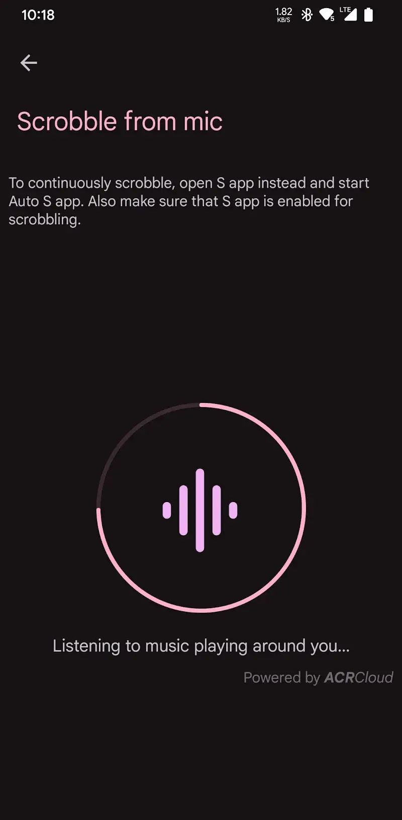 Captura de pantalla de Pano Scrobbler 5