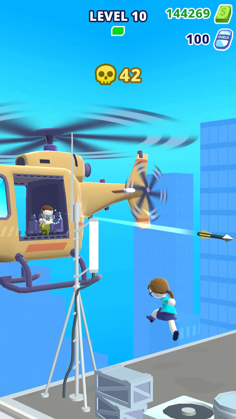 Preview gameplay Helicopter Escape 3D 2