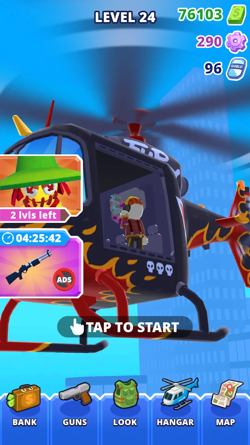Preview gameplay Helicopter Escape 3D 1
