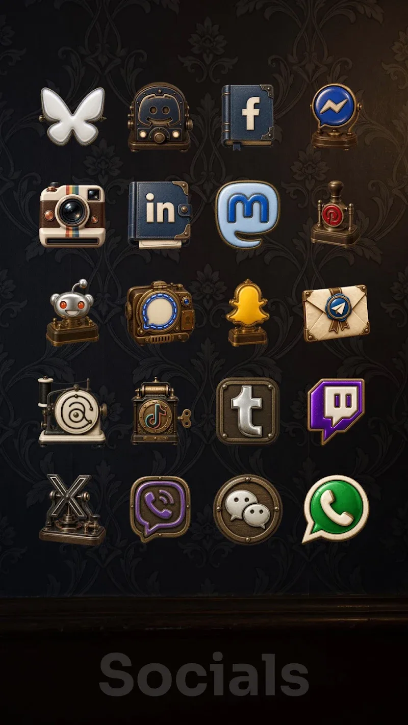 Tangkapan layar Relica Icon Pack 3