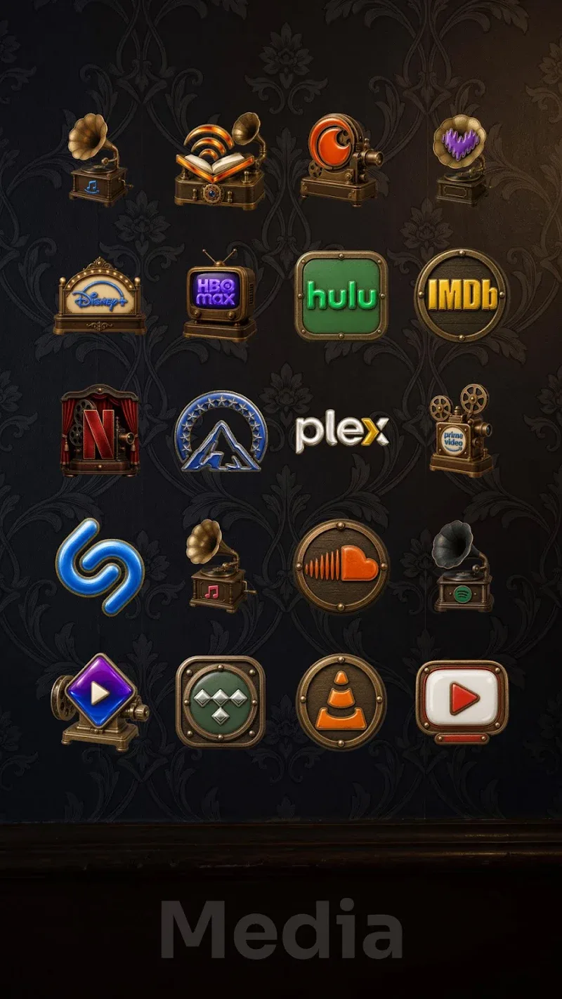 Cuplikan Layar Relica Icon Pack 5