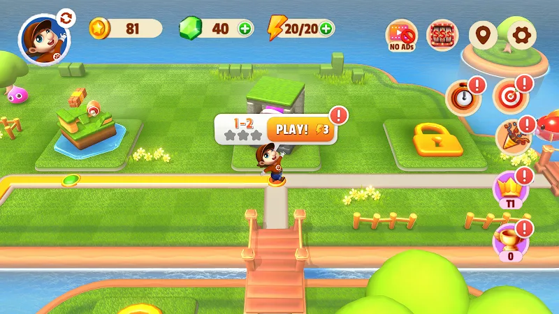 Tangkapan layar Super Run Adventure 4