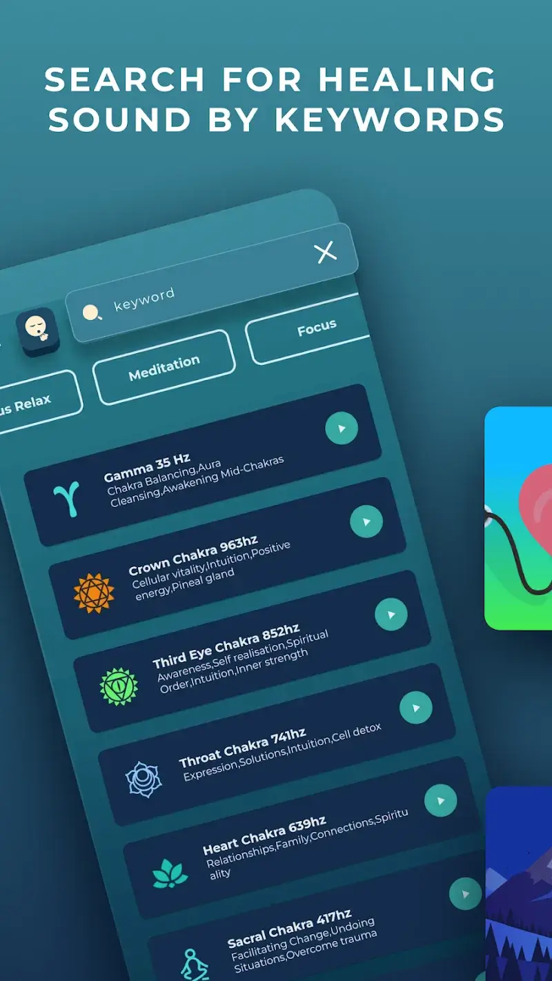 Healing Sounds screenshot 2