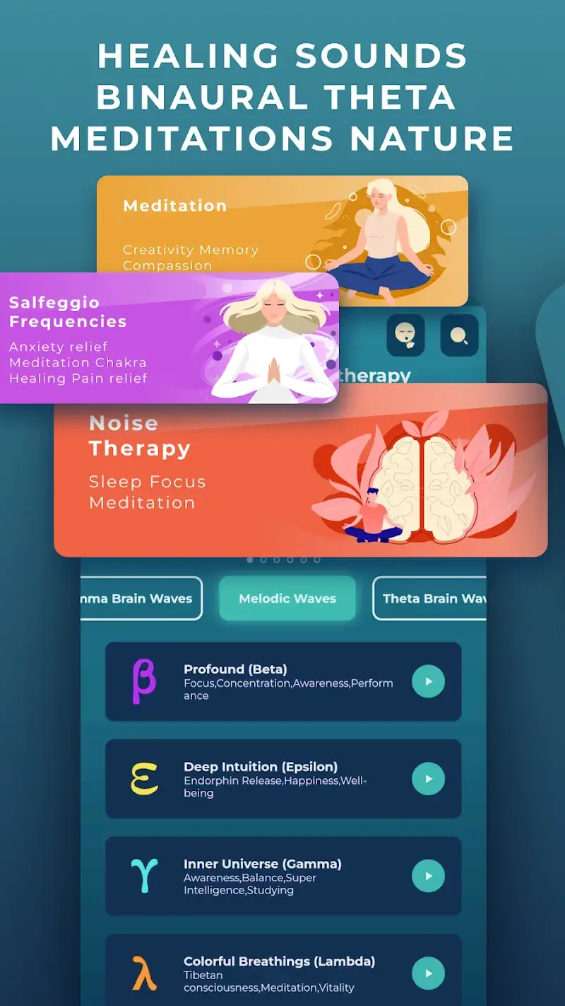 Healing Sounds screenshot 1
