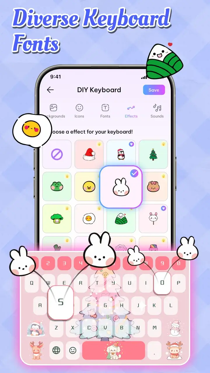 Emoji Font Keyboard & Themes ภาพหน้าจอ 3