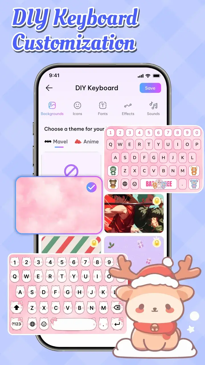 Emoji Font Keyboard & Themes ภาพหน้าจอ 4