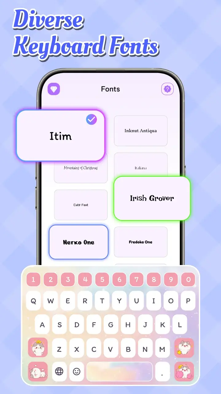 Emoji Font Keyboard & Themes ภาพหน้าจอ 2