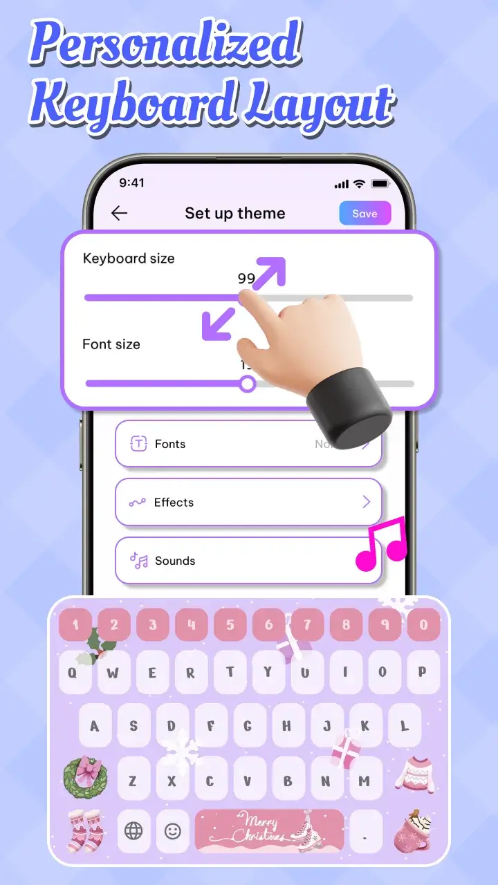 Emoji Font Keyboard & Themes ภาพหน้าจอ 6