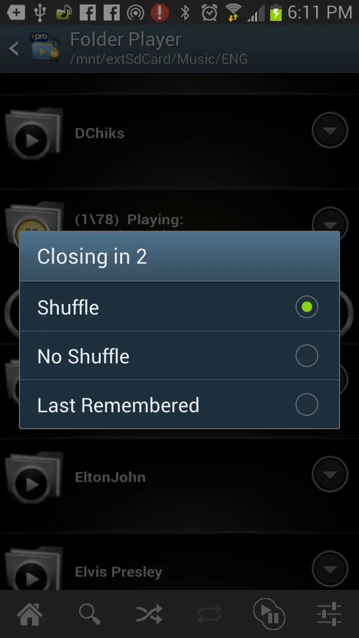 Folder Player Pro - Seconda Anteprima