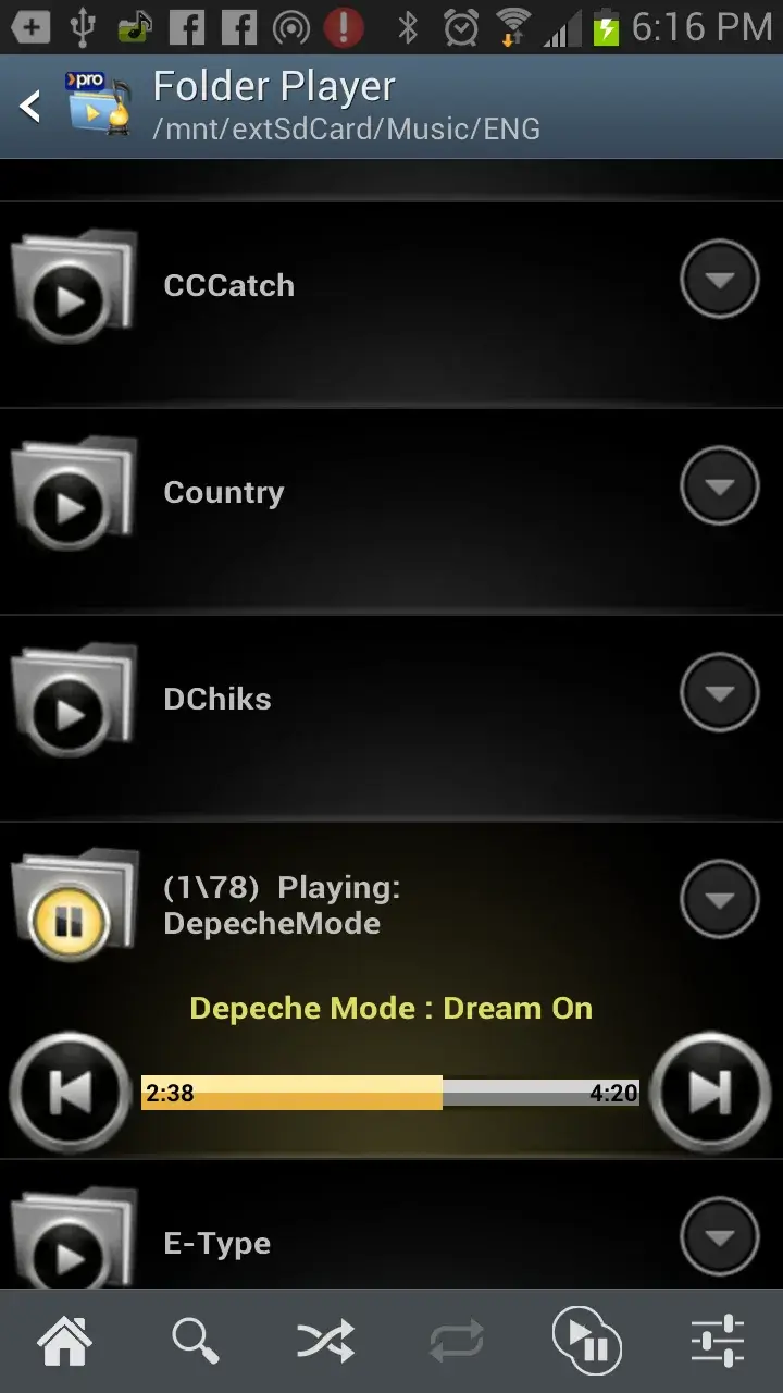 Folder Player Pro - Screenshot 1