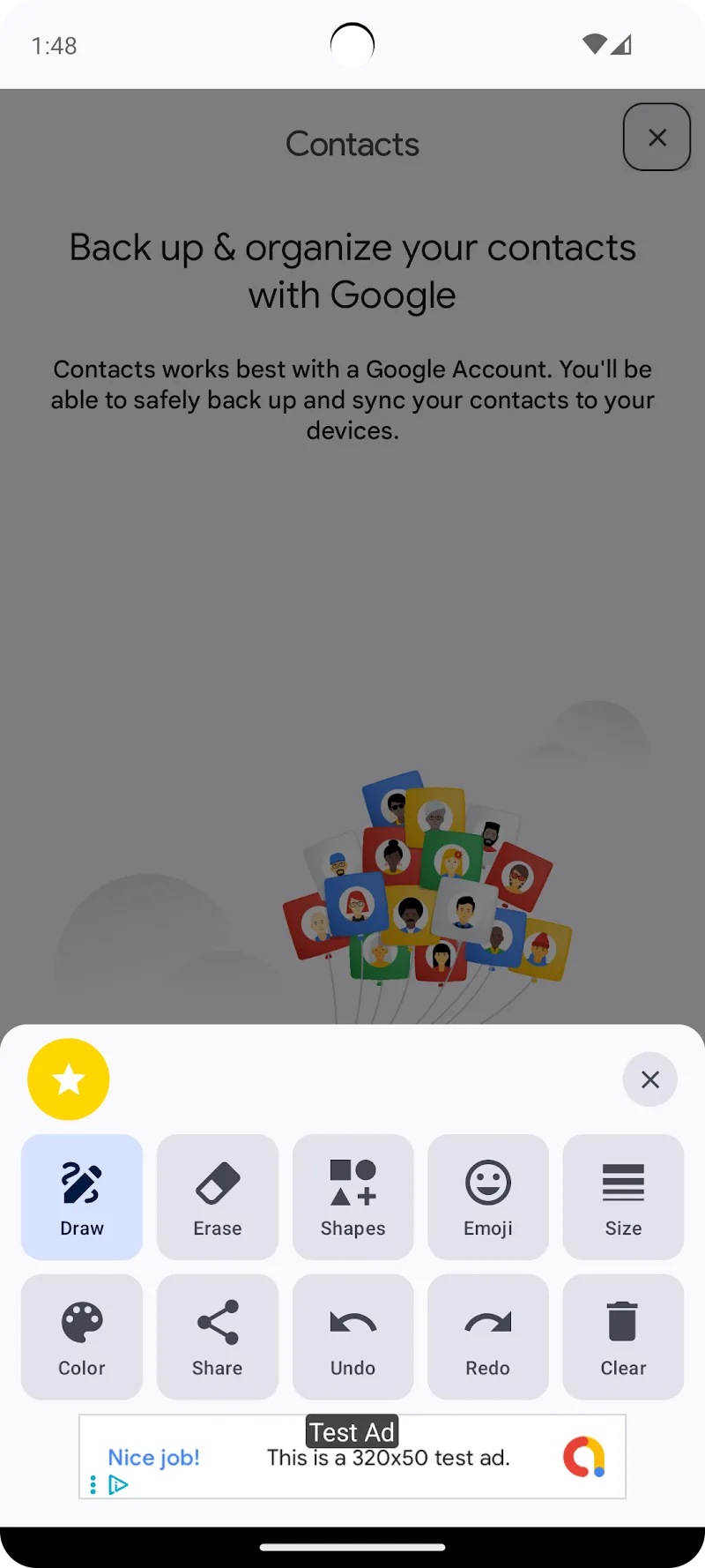 Draw Any Where MOD APK Captura de Tela 1