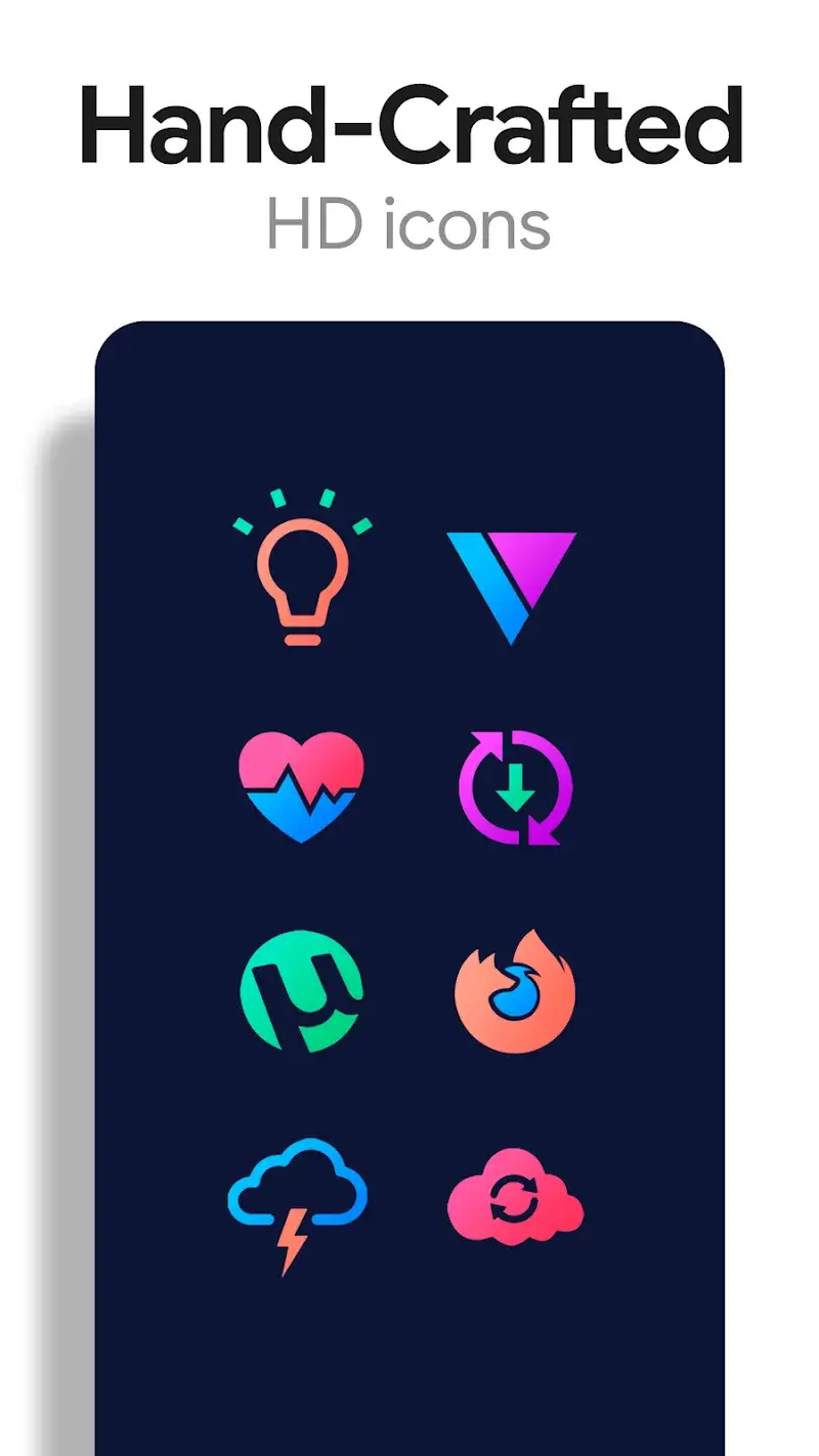 Chroma - Icon Pack скриншот 2