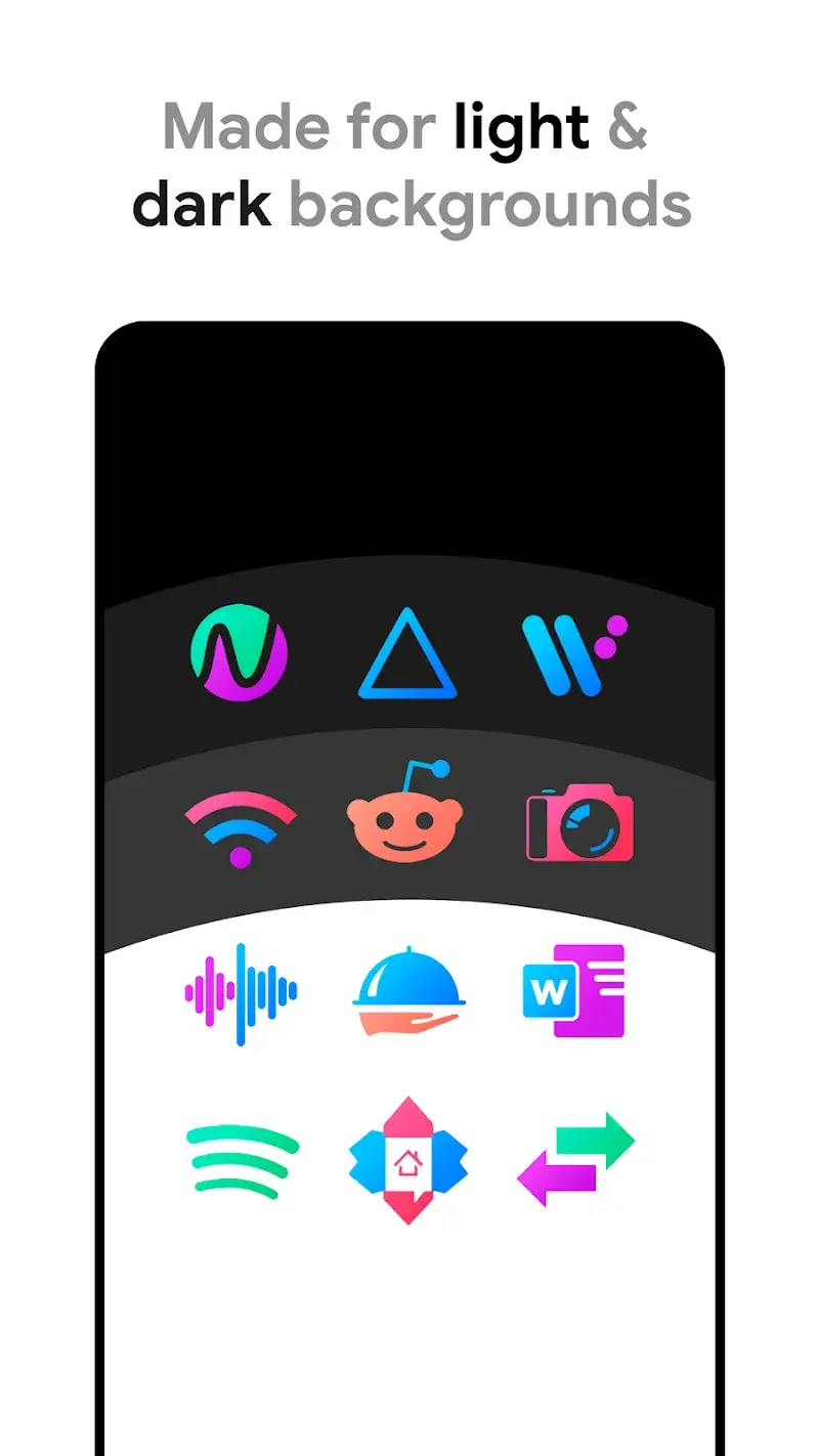 Chroma - Icon Pack скриншот 3