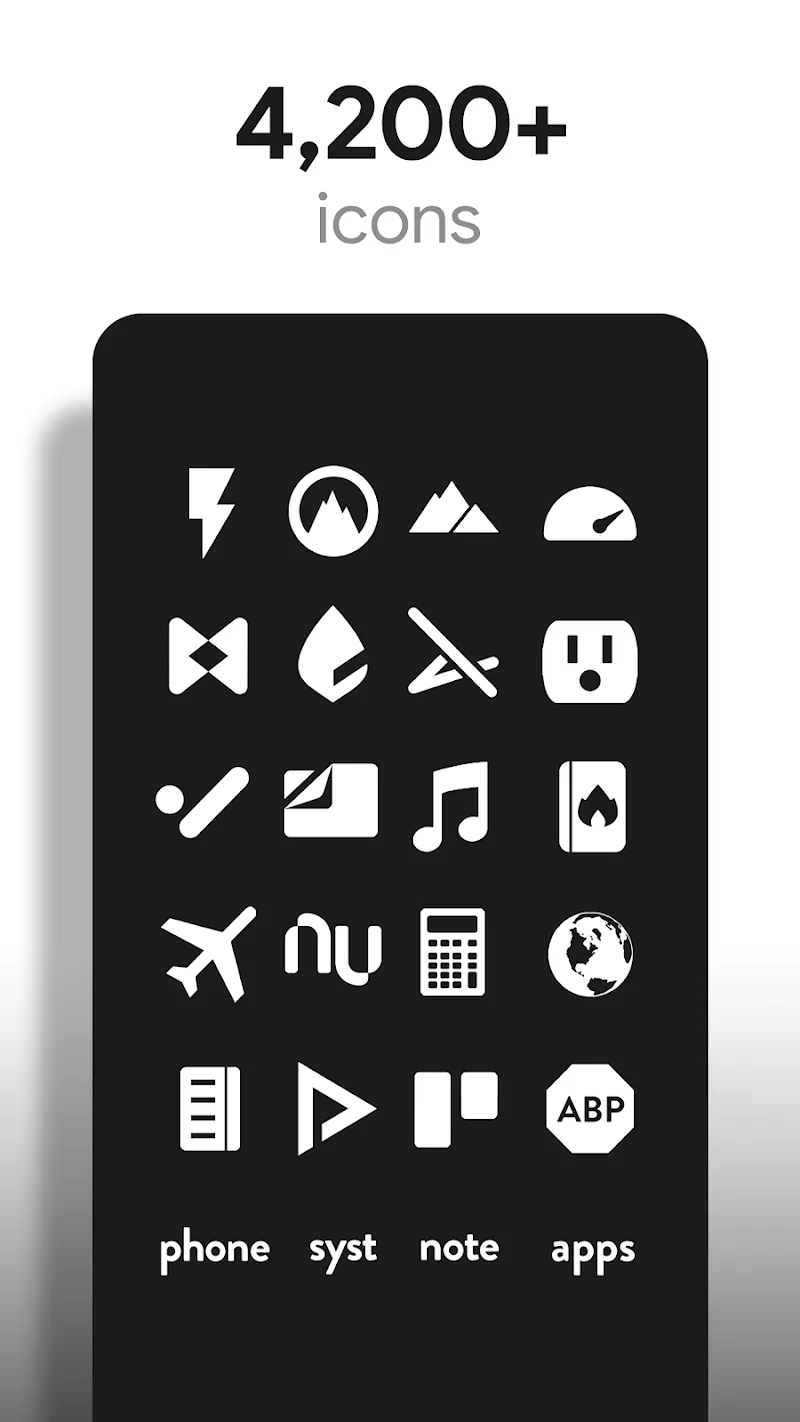 Captura de tela 2 do Flight Pro - Icon Pack