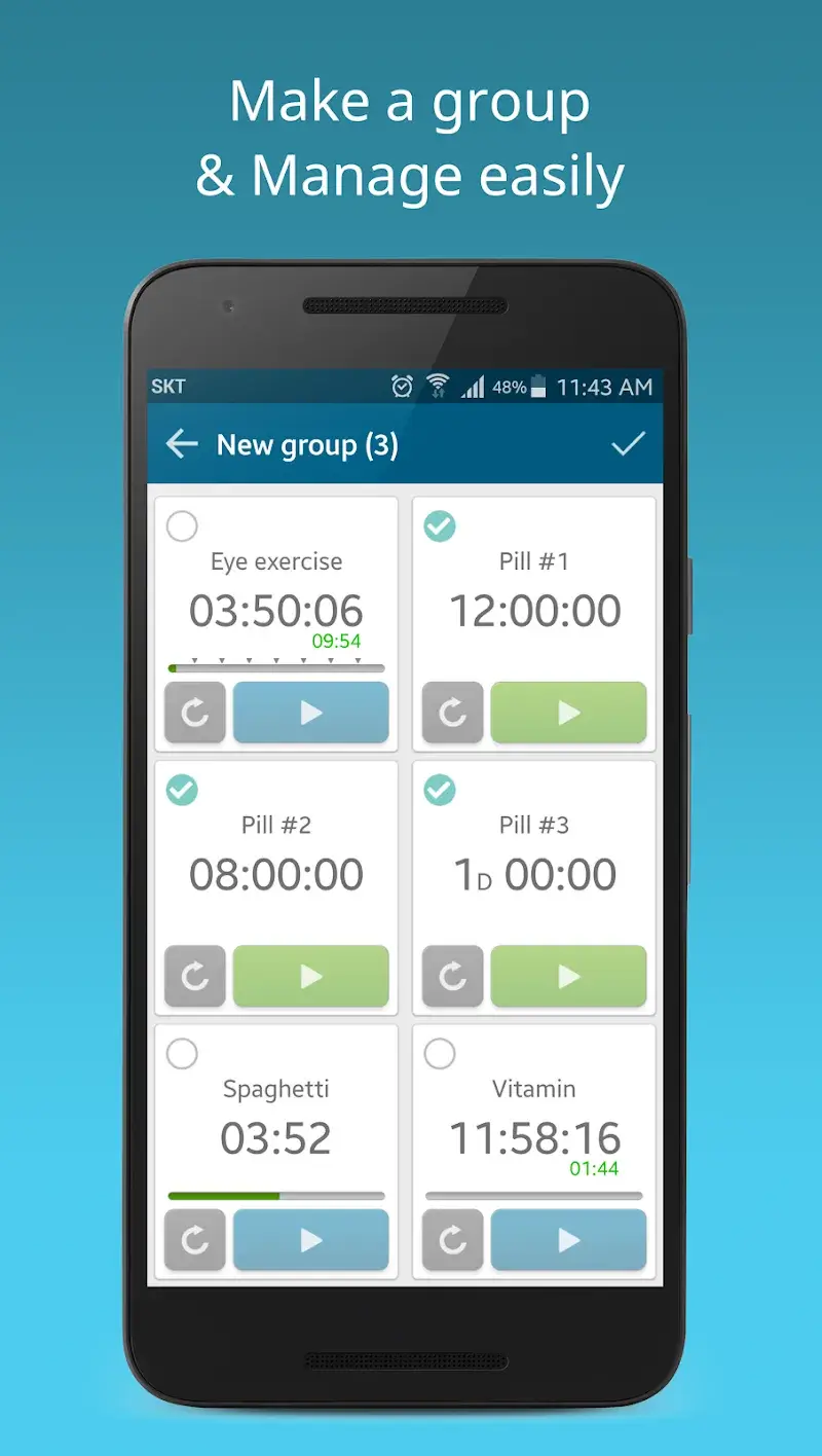 Multi Timer StopWatch capture d'écran 6