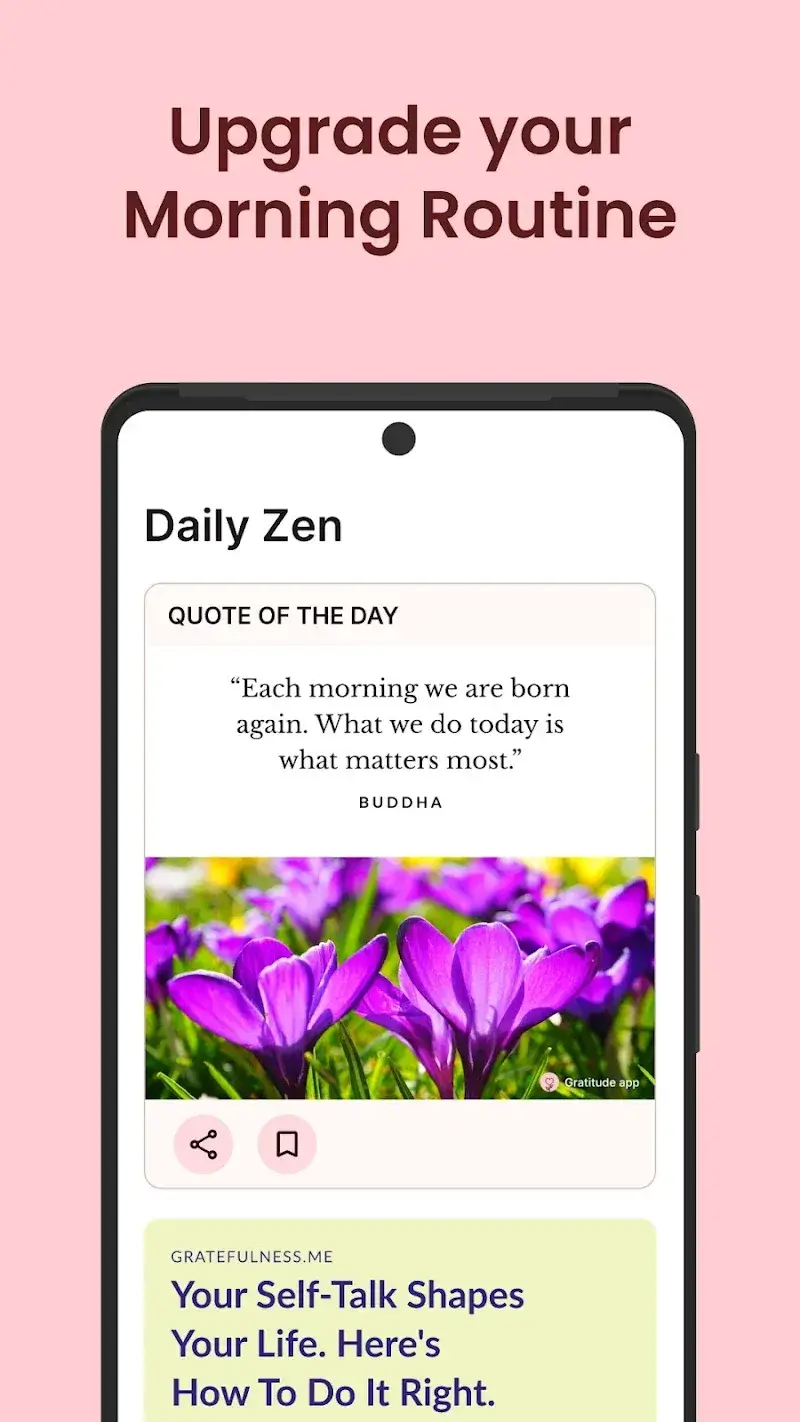 Screenshot 6: Gratitude Journal Interface