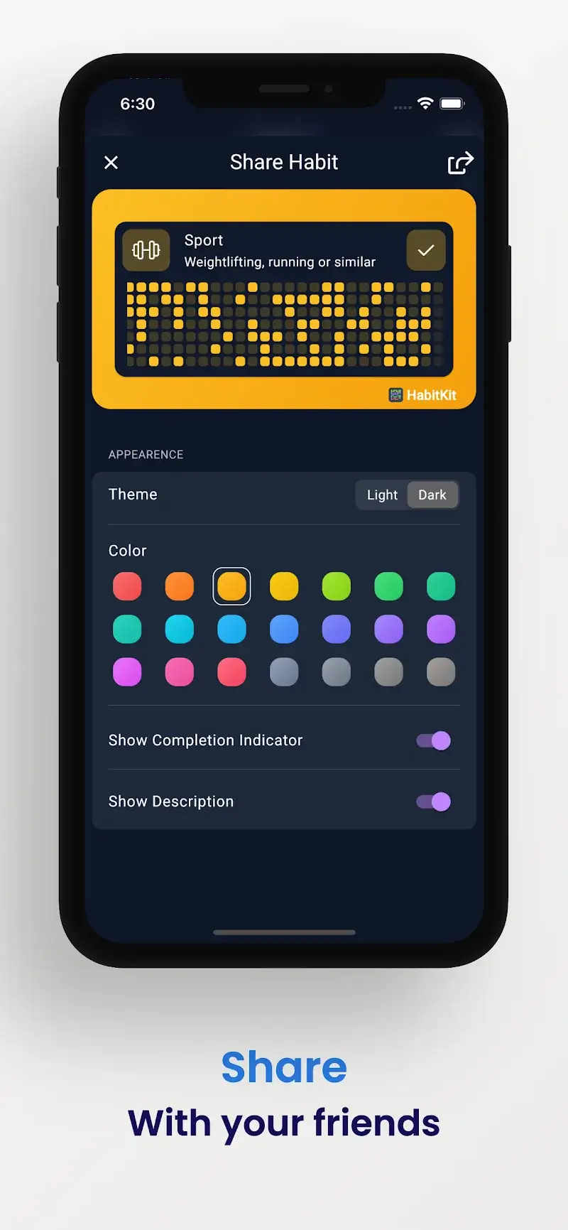 HabitKit Screenshot 4