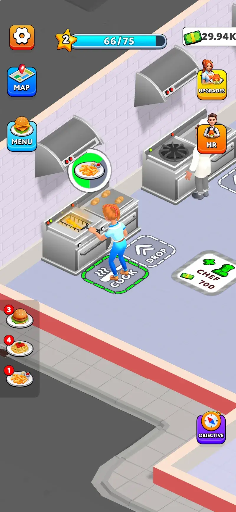 Aperçu du gameplay de Suzy's Restaurant 3