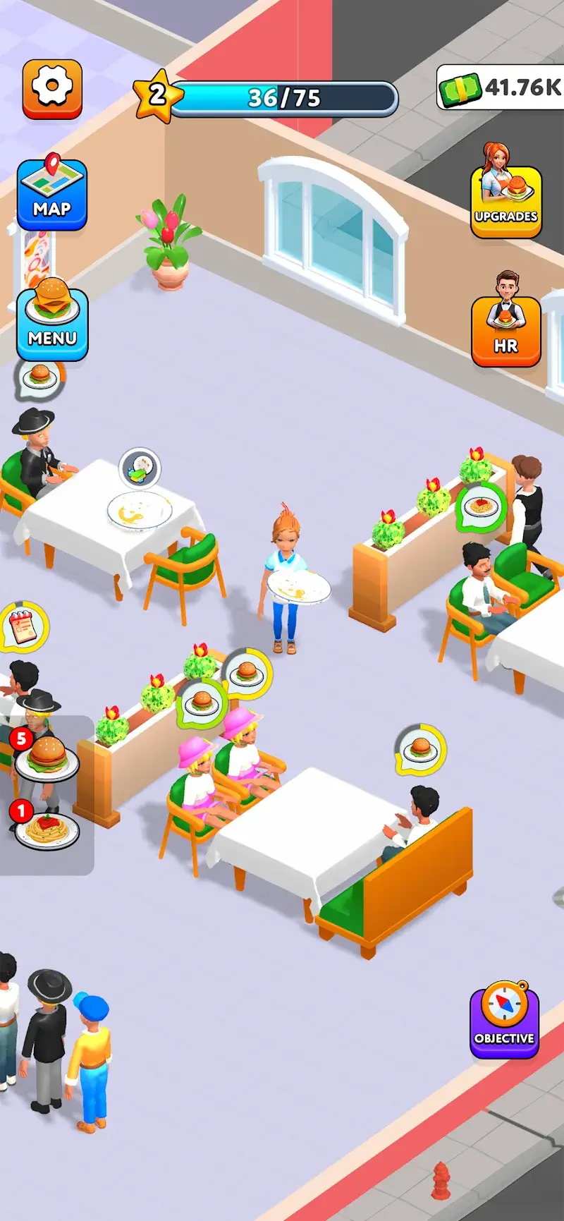 Aperçu du gameplay de Suzy's Restaurant 2
