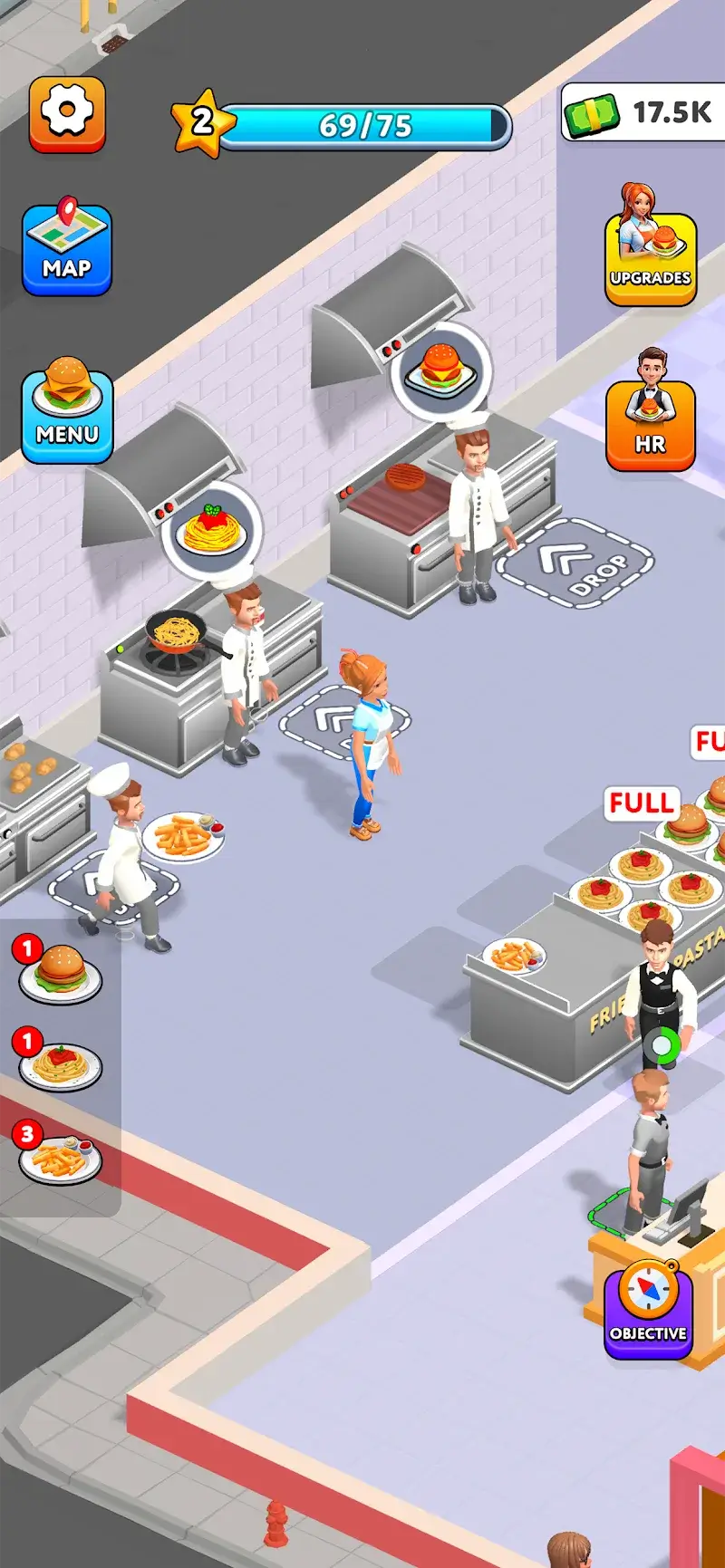 Aperçu du gameplay de Suzy's Restaurant 5