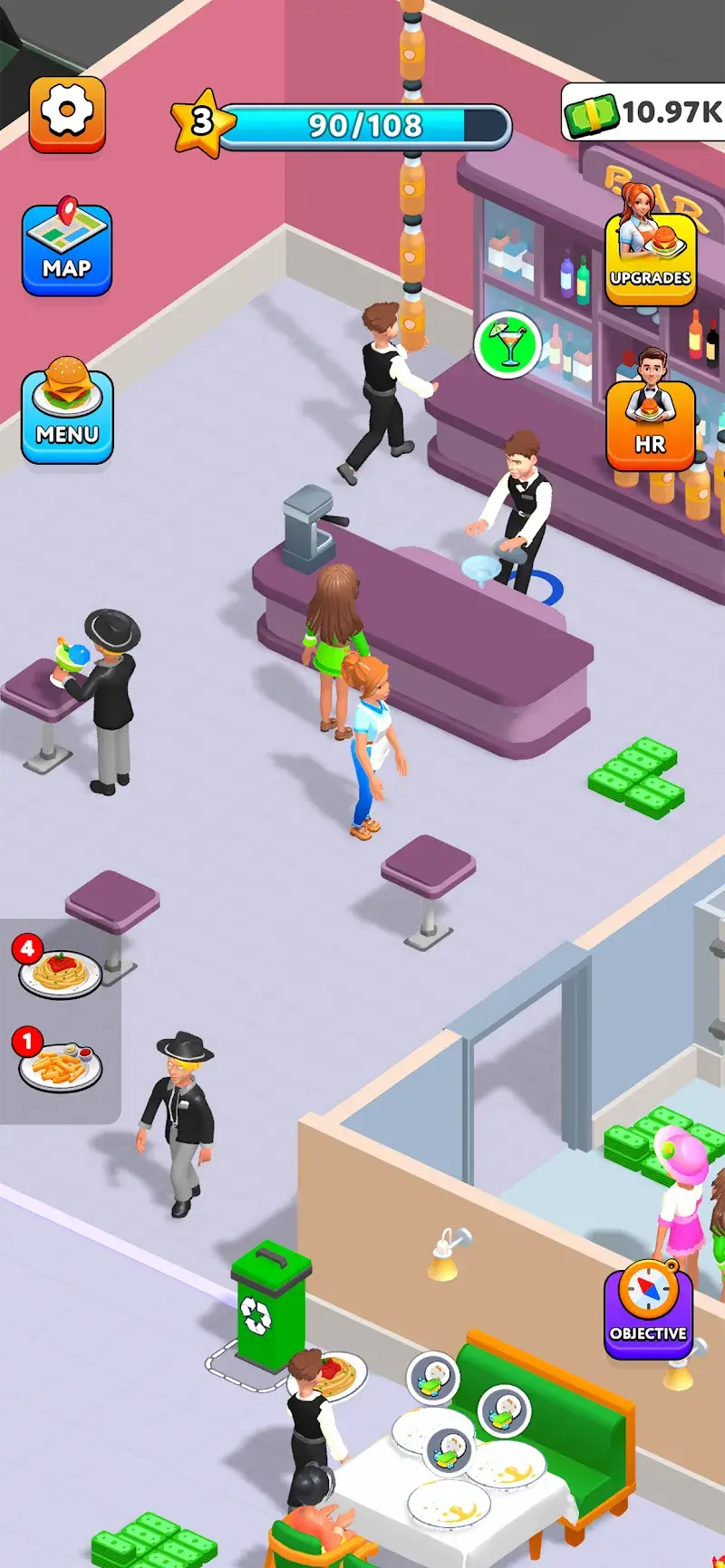 Aperçu du gameplay de Suzy's Restaurant 4