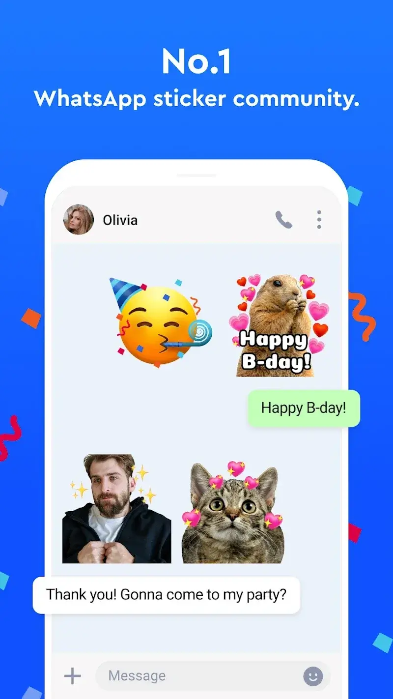 Captura de pantalla 1 de Sticker.ly