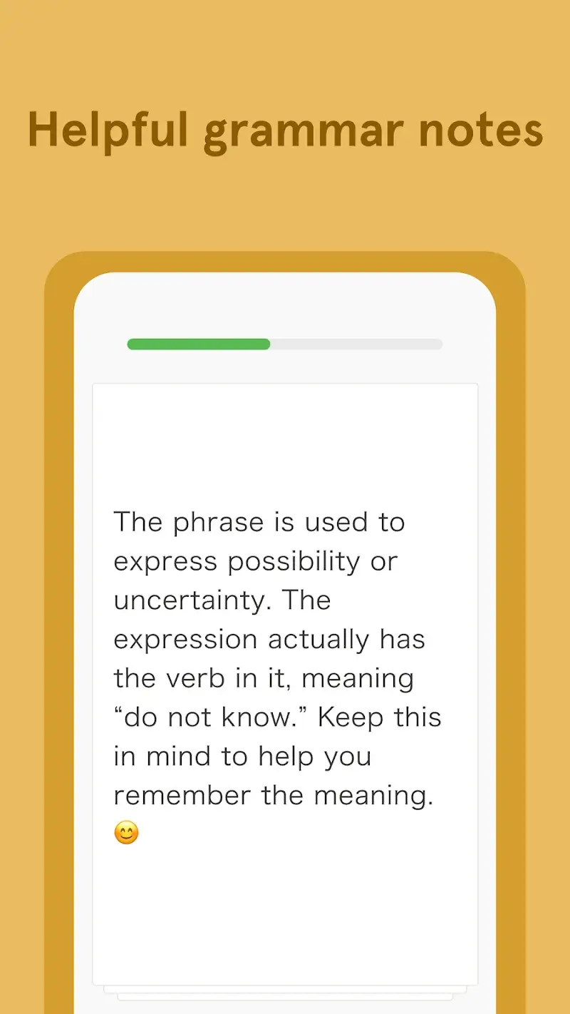 Tangkapan layar Bunpo: Learn Japanese 5