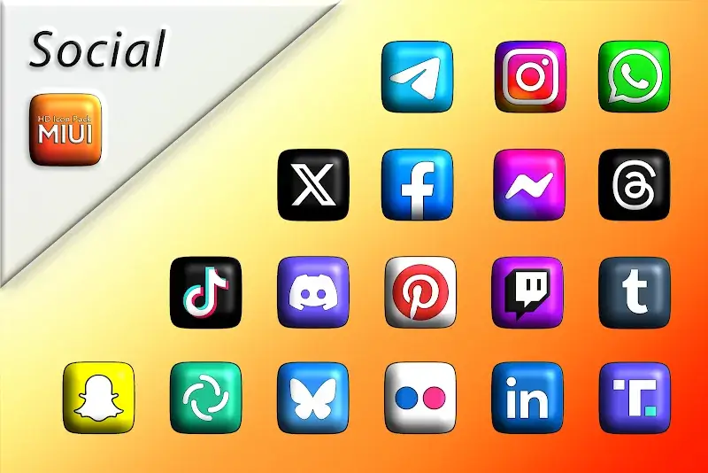 MIUI 3D - Icon Pack screenshot 2