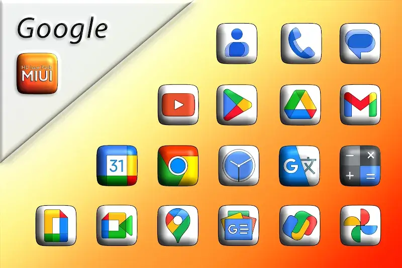 MIUI 3D - Icon Pack screenshot 3