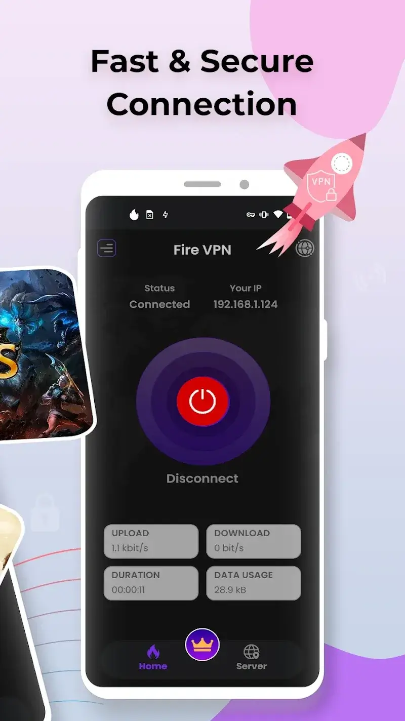 Captura de pantalla 5 de Fire VPN